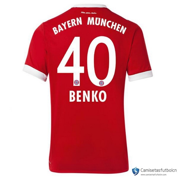 Camiseta Bayern Munich Primera equipo Benko 2017-18
